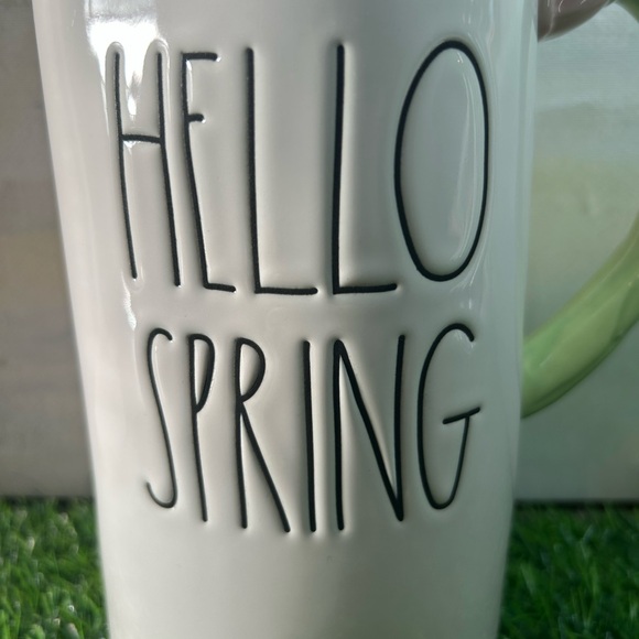 Rae Dunn Hello Spring Large Pitcher - Picture 3 of 7